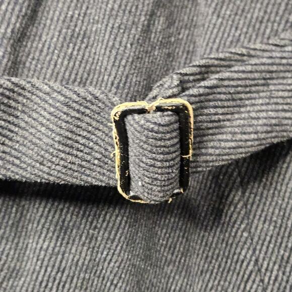 Vintage MARIO VALENTE TORINO Italian Coat Charcoal Gray Wool Cashmere Men US 42R - Picture 6 of 12